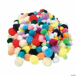 Best Sale ๐งจ 1 Lb. of Pom-Poms - 550 Pc. โจ