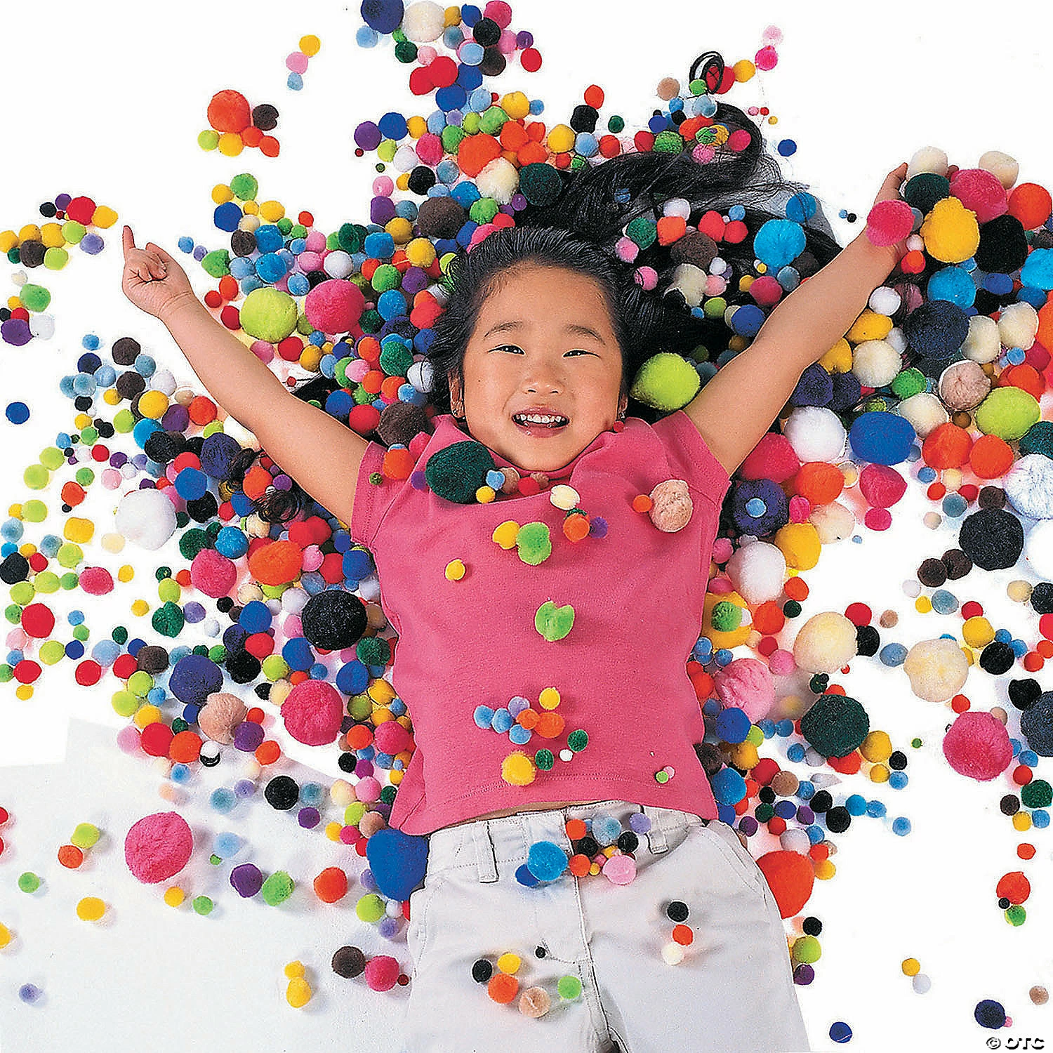 Best Sale 🧨 1 Lb. of Pom-Poms - 550 Pc. ✨ 6 Best Sale 🧨 1 Lb. of Pom-Poms - 550 Pc. ✨ - Image 4