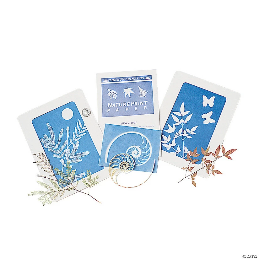 Top 10 🔔 Nature Print® Sun-Sensitive Paper - 12 Pc. 🧨 4 Top 10 🔔 Nature Print® Sun-Sensitive Paper - 12 Pc. 🧨 - Image 2