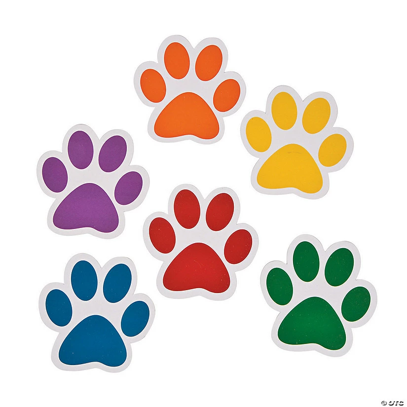 Best Pirce ๐ Paw Print Bulletin Board Cutouts - 48 Pc. โญ 4 Best Pirce ๐ Paw Print Bulletin Board Cutouts - 48 Pc. โญ - Image 2