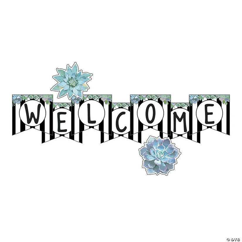 Flash Sale 🛒 Schoolgirl Style™ Simply Stylish Welcome Bulletin Board Set - 9 Pc. 🧨 4 Flash Sale 🛒 Schoolgirl Style™ Simply Stylish Welcome Bulletin Board Set - 9 Pc. 🧨 - Image 2