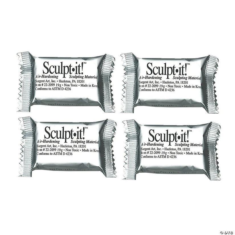 Outlet 🧨 Sargent Art® Sculpt it™ Sculpting Material Easy Pack, Assorted Colors, 150/Pack 🔔 4 Outlet 🧨 Sargent Art® Sculpt it™ Sculpting Material Easy Pack, Assorted Colors, 150/Pack 🔔 - Image 2