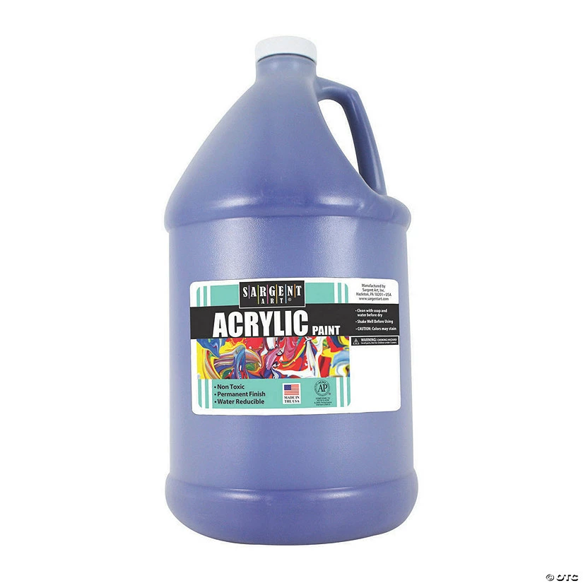 Best reviews of 👍 Sargent Art® Acrylic Paint, Blue, 64 oz Bottle 🛒 4 Best reviews of 👍 Sargent Art® Acrylic Paint, Blue, 64 oz Bottle 🛒 - Image 2