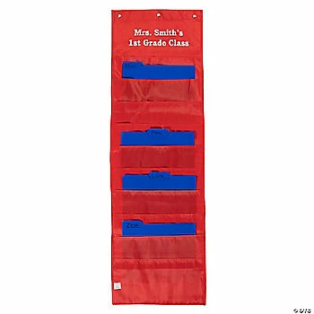 Wholesale ๐ Personalized Red File Folder Storage Pocket Chart ๐ 3 Wholesale ๐ Personalized Red File Folder Storage Pocket Chart ๐