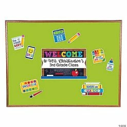 Flash Sale 👏 Personalized Teacher Name Bulletin Board Set - 10 Pc. 👏