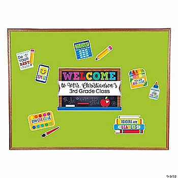 Flash Sale ๐ Personalized Teacher Name Bulletin Board Set - 10 Pc. ๐ 3 Flash Sale ๐ Personalized Teacher Name Bulletin Board Set - 10 Pc. ๐