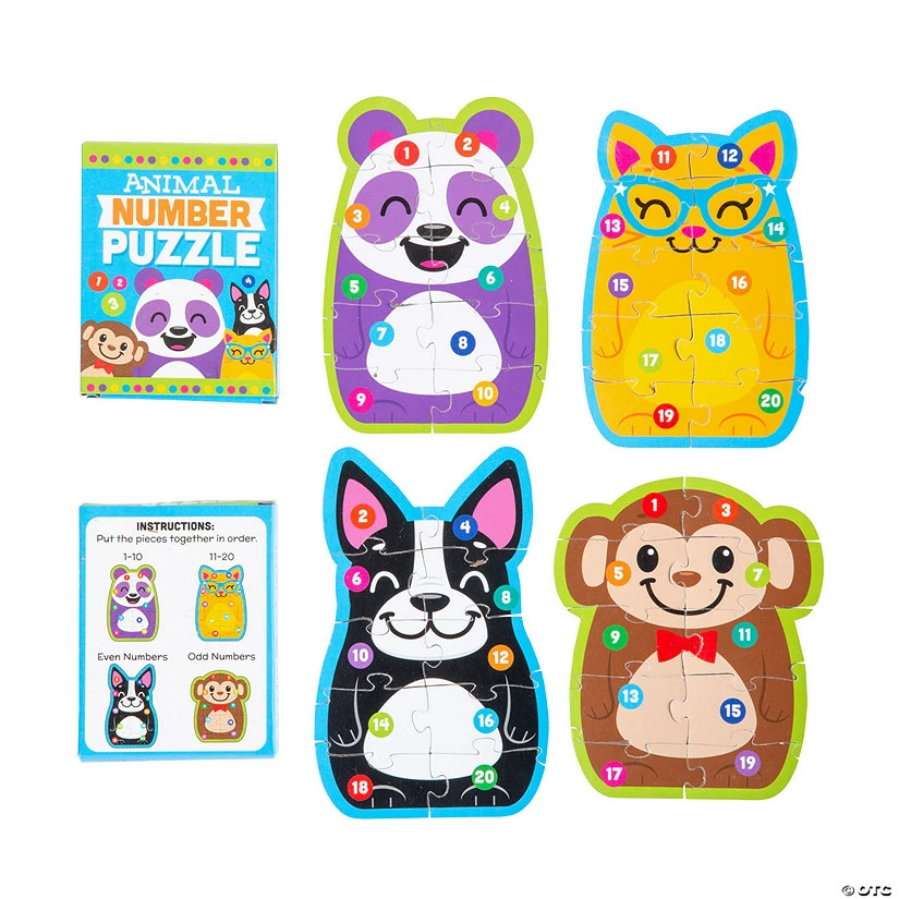 Best Sale ๐ Animal Number Puzzles โ 12 Puzzles ๐ฏ 4 Best Sale ๐ Animal Number Puzzles โ 12 Puzzles ๐ฏ - Image 2