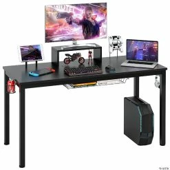 Budget โญ Costway 55 inch Gaming Desk Racing Style Computer Desk with Cup Holder & Headphone Hook ๐ 5 Budget โญ Costway 55 inch Gaming Desk Racing Style Computer Desk with Cup Holder & Headphone Hook ๐ -BTSE Shop 14271782