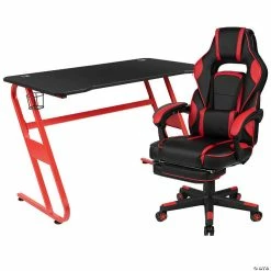 Discount ๐ Emma + Oliver Gaming Bundle-Cup/Headphone Desk & Red Reclining Footrest Chair ๐ฅ 5 Discount ๐ Emma + Oliver Gaming Bundle-Cup/Headphone Desk & Red Reclining Footrest Chair ๐ฅ -BTSE Shop 14314868