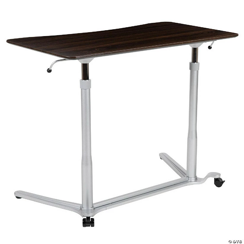 Cheap ๐ Emma + Oliver Sit-Down, Stand-Up Wood Grain Ergonomic Computer Desk - Standing Desk ๐คฉ 4 Cheap ๐ Emma + Oliver Sit-Down, Stand-Up Wood Grain Ergonomic Computer Desk - Standing Desk ๐คฉ - Image 2