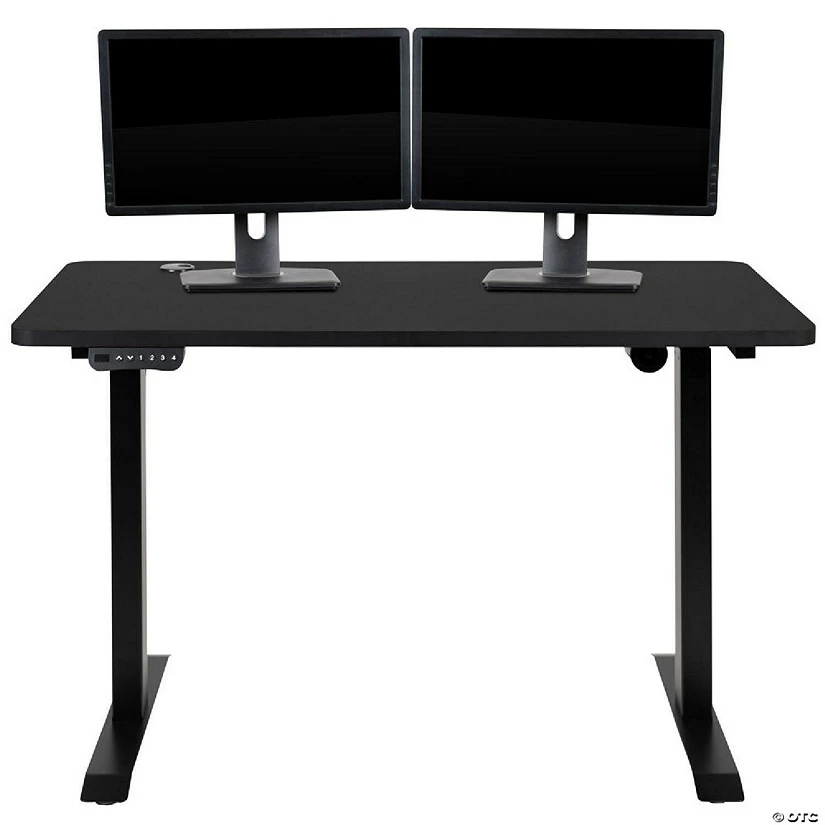 Outlet ๐ Emma + Oliver Electric Height Adjustable Standing Desk - 48" Wide x 24" Deep (Black) ๐ 4 Outlet ๐ Emma + Oliver Electric Height Adjustable Standing Desk - 48" Wide x 24" Deep (Black) ๐ - Image 2