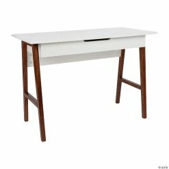 Discount ๐ Emma + Oliver Home Office Writing Computer Desk with Drawer - Table Desk, White/Walnut โจ 5 Discount ๐ Emma + Oliver Home Office Writing Computer Desk with Drawer - Table Desk, White/Walnut โจ -BTSE Shop 14314994