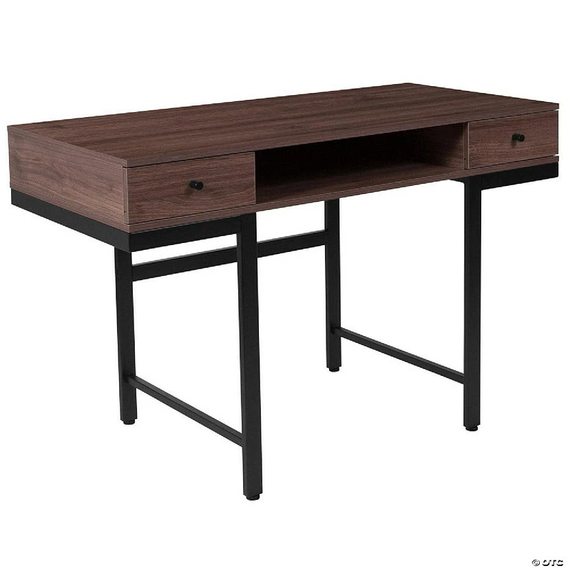 Top 10 ๐ Emma + Oliver Dark Ash Wood Grain Finish Computer Desk with Drawers โ 4 Top 10 ๐ Emma + Oliver Dark Ash Wood Grain Finish Computer Desk with Drawers โ - Image 2