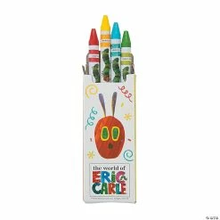 Deals 🛒 4-Color The Very Hungry Caterpillar™ Crayons - 24 Boxes 🎁