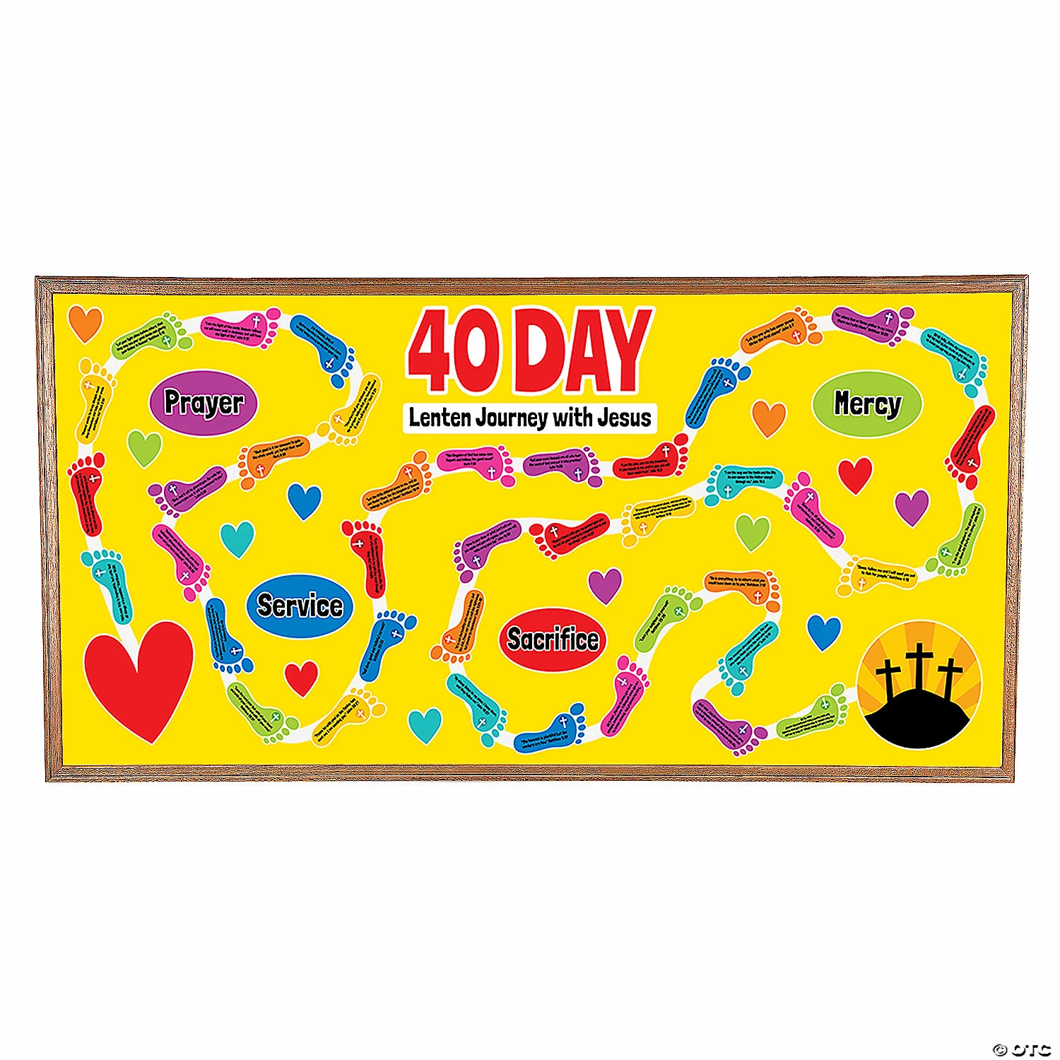 Outlet โจ 40 Day Lenten Journey with Jesus Bulletin Board Set ๐ 3 Outlet โจ 40 Day Lenten Journey with Jesus Bulletin Board Set ๐