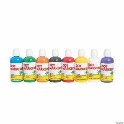 Hot Sale ๐คฉ 50 ml Make a Dot Assorted Color Paint Markers - Set of 8 ๐ฏ