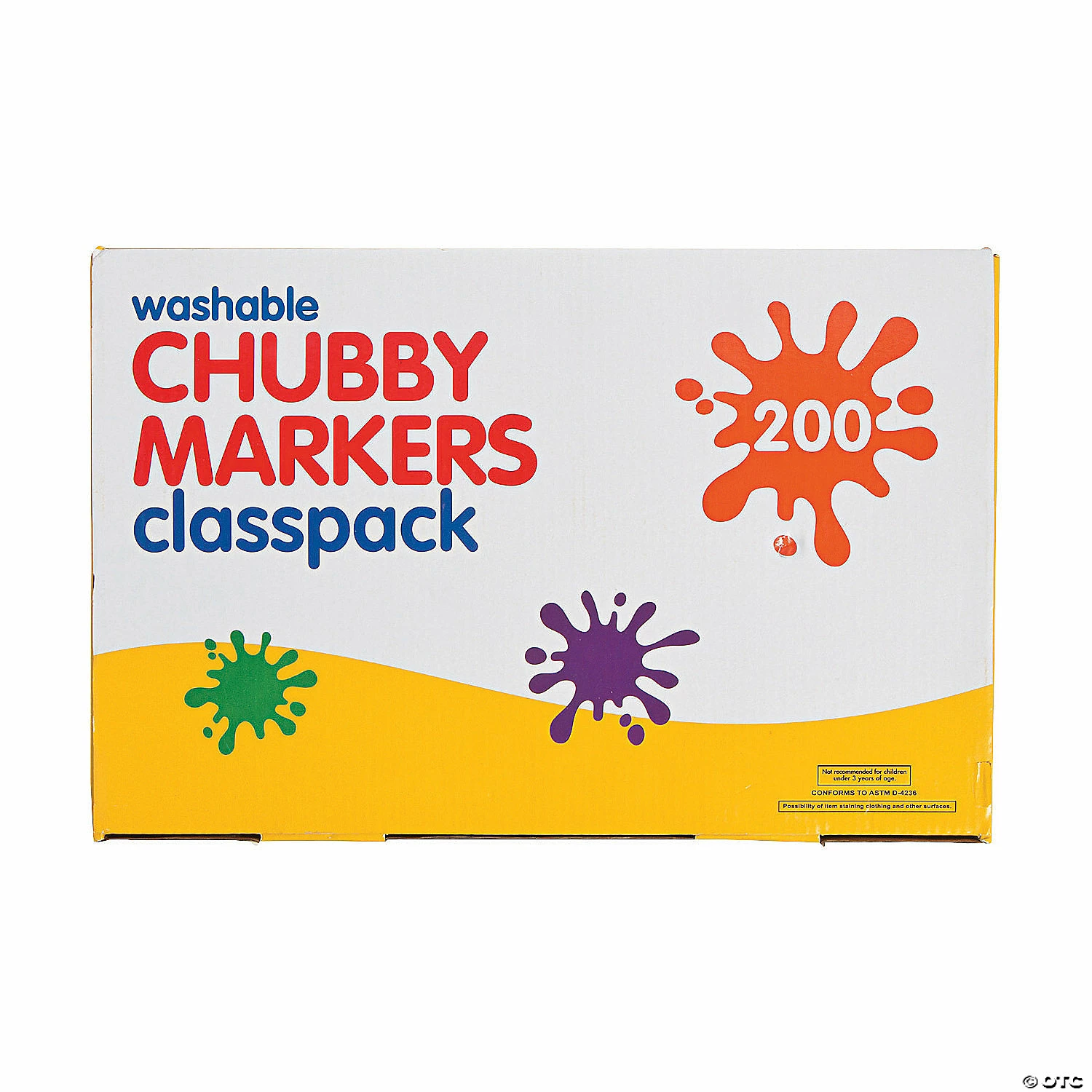 Outlet 💯 8-Color Chubby Washable Marker Classpack - 200 Pc. 👍 4 Outlet 💯 8-Color Chubby Washable Marker Classpack - 200 Pc. 👍 - Image 2