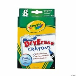 Cheapest 🛒 8-Color Crayola® Dry Erase Crayons 🔥