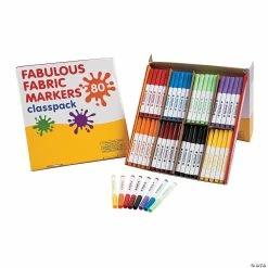 Buy โญ 8-Color Fabulous Fabric Marker Pack - 80 Pc. ๐ฅ