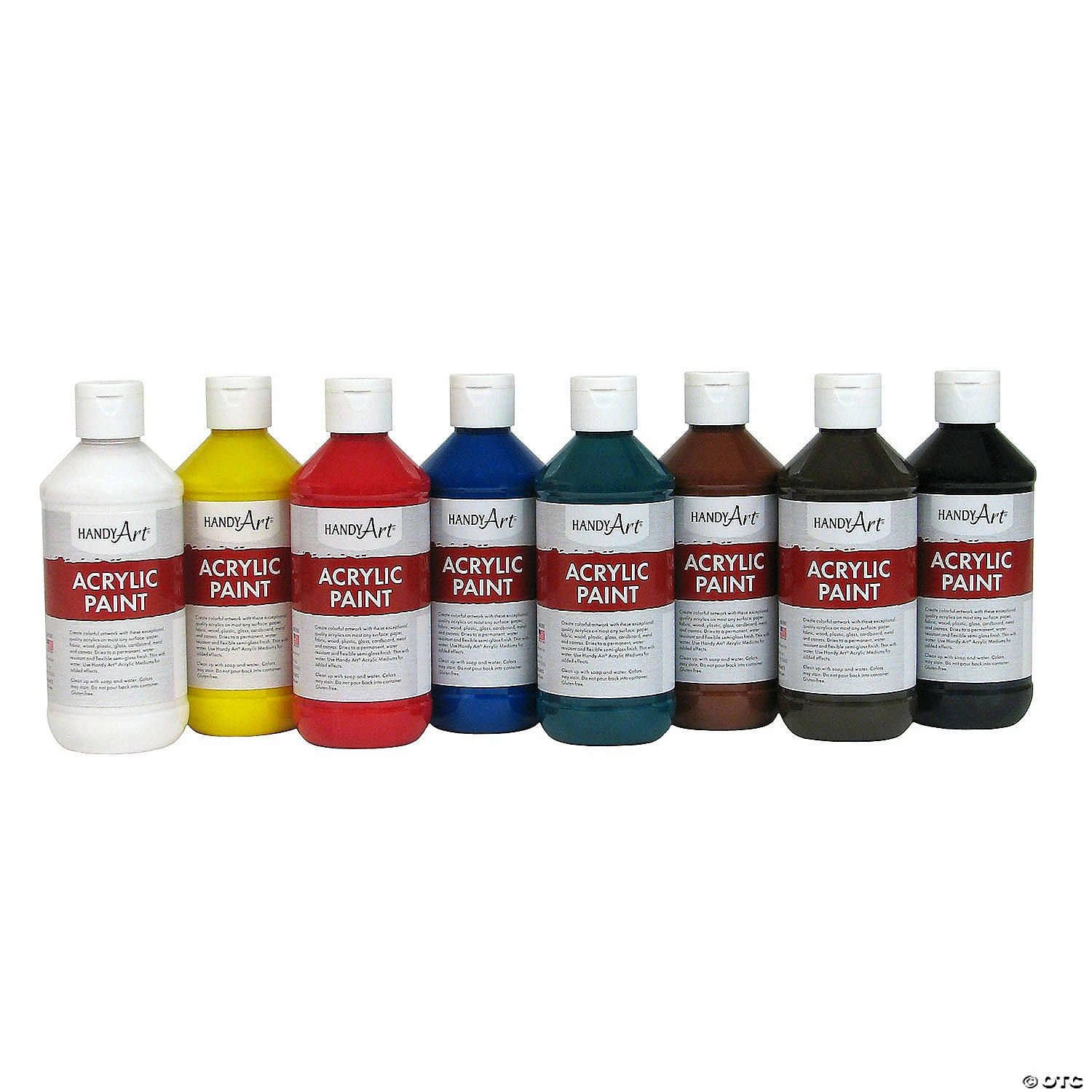 Best Pirce ⌛ 8-oz. Basic Assorted Colors Acrylic Paint - Set of 8 ⭐ 3 Best Pirce ⌛ 8-oz. Basic Assorted Colors Acrylic Paint - Set of 8 ⭐