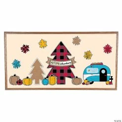 Promo ✔️ Adventure Seasonal Bulletin Board Cutouts Expansion Set - 28 Pc. 🔔
