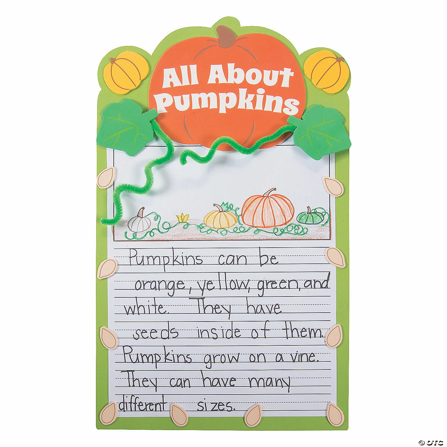 Cheapest 🥰 All About Pumpkins Writing Prompt Craft Kit - Makes 12 ❤️ 3 Cheapest 🥰 All About Pumpkins Writing Prompt Craft Kit - Makes 12 ❤️