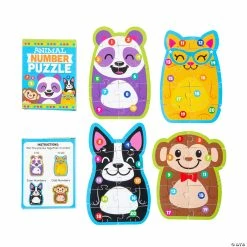 Best Sale ๐ Animal Number Puzzles โ 12 Puzzles ๐ฏ