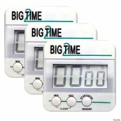 Cheapest 👍 Ashley Productions Big Time Too Up/Down Timer, Pack of 3 🤩