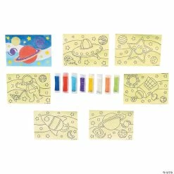 Discount ❤️ Awesome Outer Space Sand Art Sets - 24 Pc. ❤️ -BTSE Shop awesome outer space sand art sets 24 pc 57 9146 a01