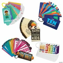 Promo 🛒 Bible Flash Card Assortment Kit - 60 Pc. 😀