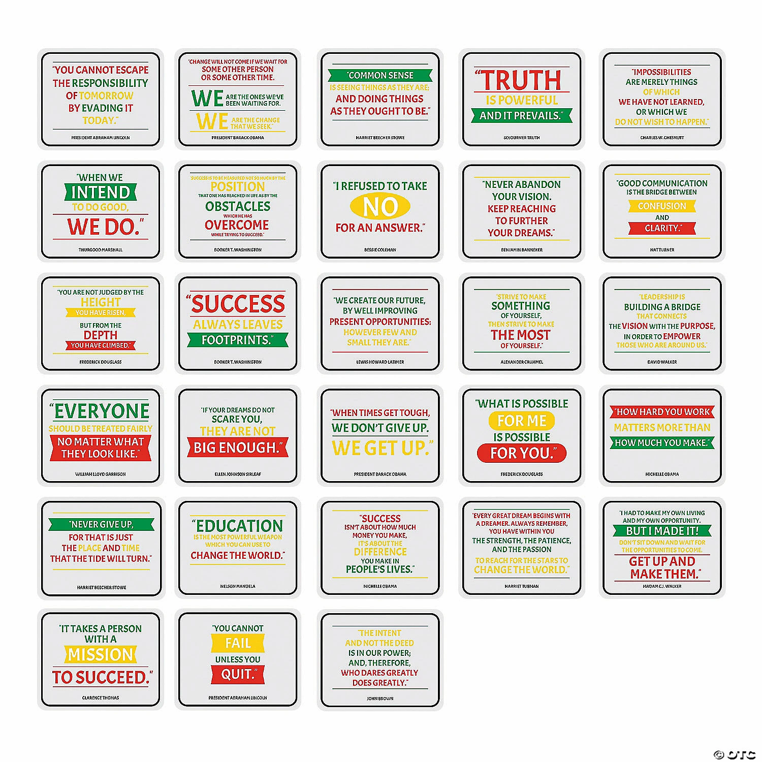 Discount ๐ Black History Quote of the Day Bulletin Board Set - 30 Pc. ๐ 4 Discount ๐ Black History Quote of the Day Bulletin Board Set - 30 Pc. ๐ - Image 2