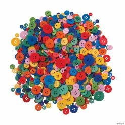Budget ๐คฉ Bright Rainbow Craft Buttons - 800 Pc. ๐