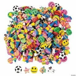 Deals ๐ Bulk Mini Eraser Assortment - 500 Pc. ๐