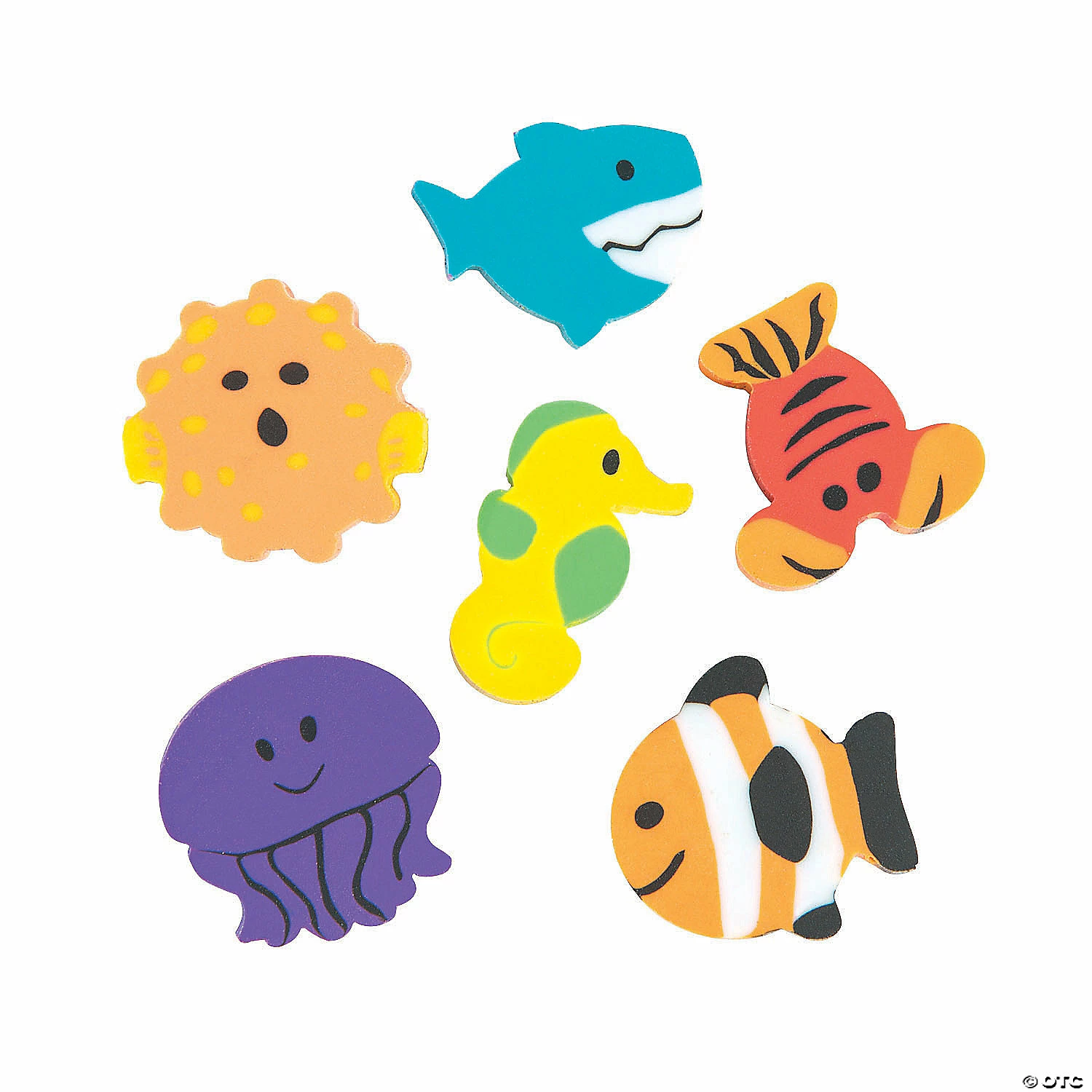 Budget ๐ Bulk Sea Life Eraser Assortment - 300 Pc. ๐ 4 Budget ๐ Bulk Sea Life Eraser Assortment - 300 Pc. ๐ - Image 2