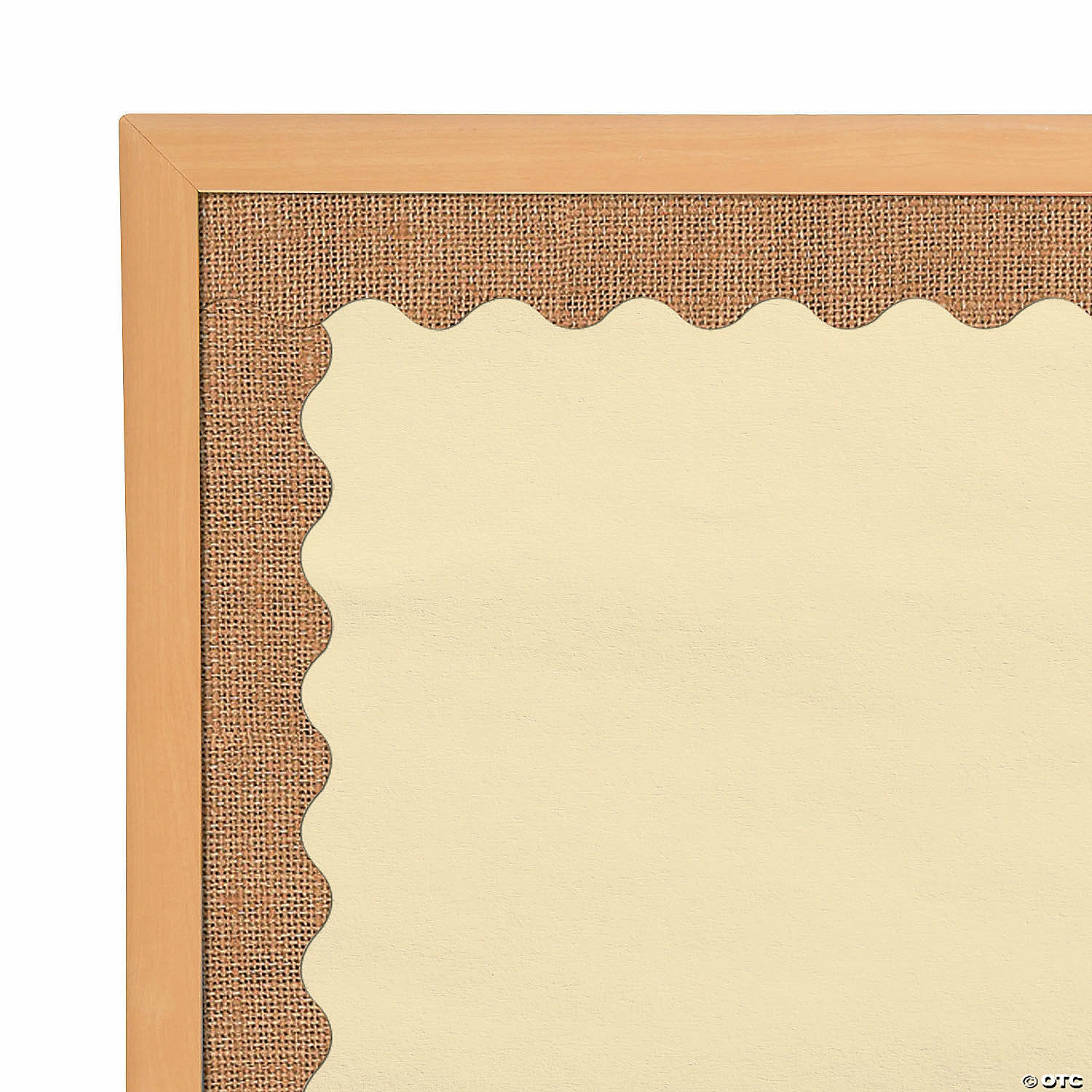 Brand new ๐ Burlap Scalloped Bulletin Board Border - 12 Pc. ๐ 3 Brand new ๐ Burlap Scalloped Bulletin Board Border - 12 Pc. ๐