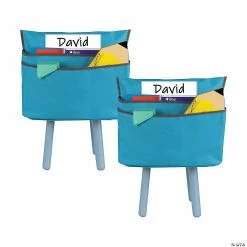 Discount 👏 C-Line® Medium Chair Cubbie™, 15", Seaside Blue, Pack of 2 🎉