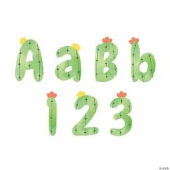 Promo 🎁 Cactus Bulletin Board Letters - 248 Pc. 👏