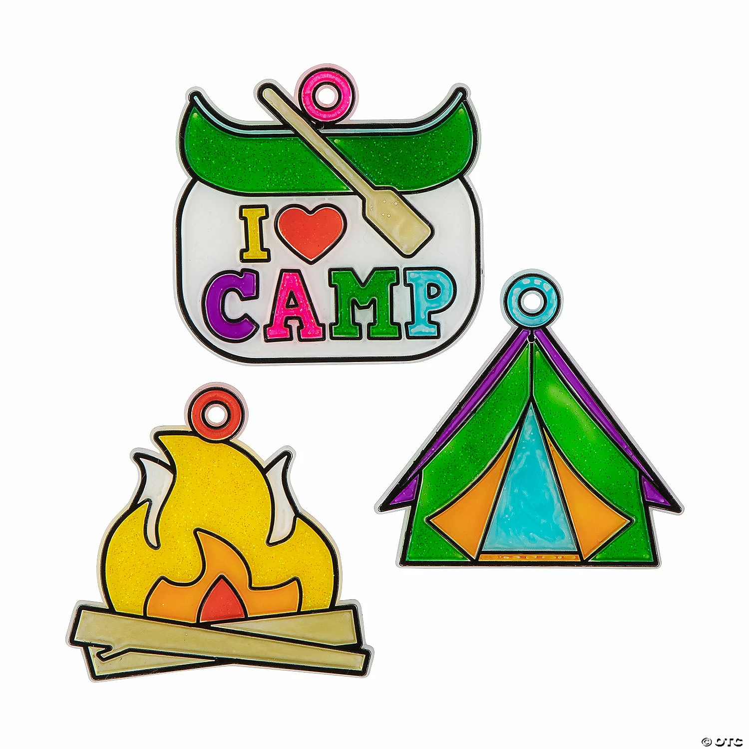 New ⌛ Camp Suncatchers - 24 Pc. ⭐ 4 New ⌛ Camp Suncatchers - 24 Pc. ⭐ - Image 2