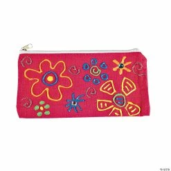 Outlet ๐ Canvas Neon Pencil Cases - 12 Pc. ๐งจ