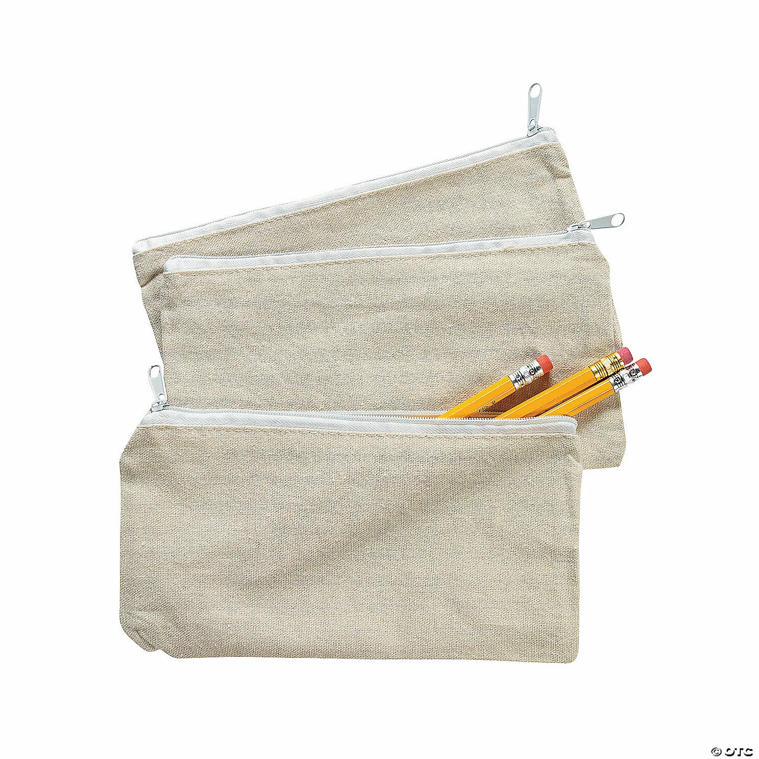 Cheap 😍 Canvas Pencil Cases - 12 Pc. ⭐ 4 Cheap 😍 Canvas Pencil Cases - 12 Pc. ⭐ - Image 2