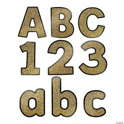 Top 10 🔥 Carson-Dellosa® Gold Glitter Bulletin Board Letters - 219 Pc. ⭐
