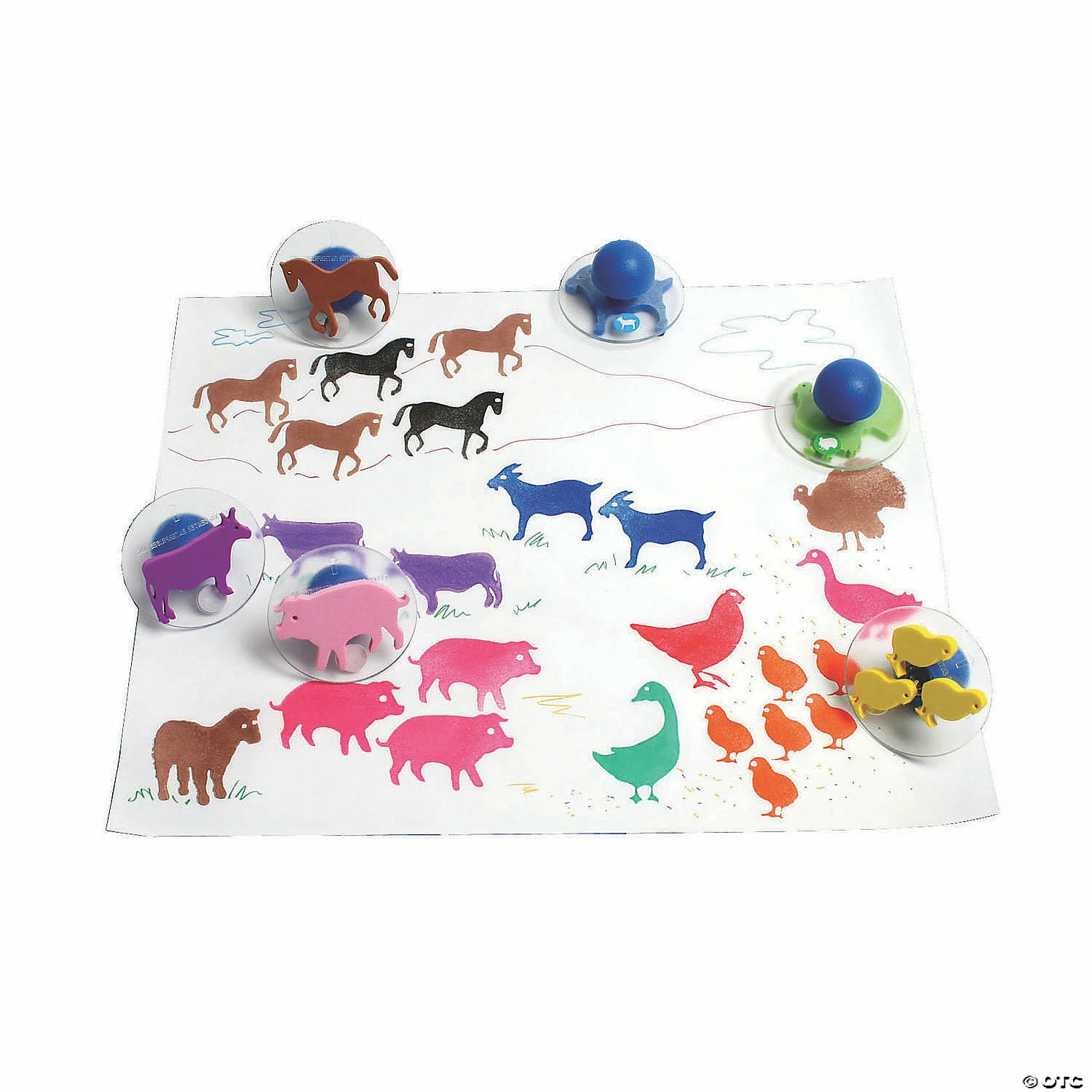 Best Pirce 😉 Center Enterprises® Ready2Learn™ Giant Stampers, Farm Animals, 20 count 🛒 4 Best Pirce 😉 Center Enterprises® Ready2Learn™ Giant Stampers, Farm Animals, 20 count 🛒 - Image 2