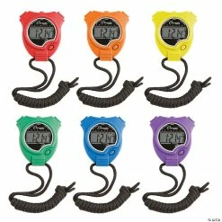 Deals ๐ Champion Sports Stop โ Watch, Assorted Colors, Pack of 6 ๐คฉ
