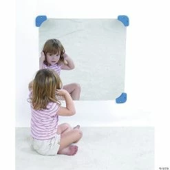Cheap 🔥 Children's Factory Square Mirror, 24" 😀 5 Cheap 🔥 Children's Factory Square Mirror, 24" 😀 -BTSE Shop childrens factory square mirror 2414111544 a01