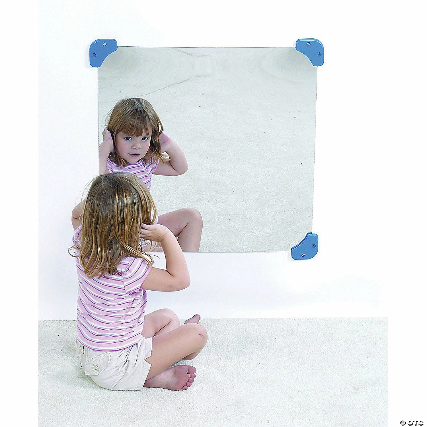 Cheap 🔥 Children's Factory Square Mirror, 24" 😀 4 Cheap 🔥 Children's Factory Square Mirror, 24" 😀 - Image 2