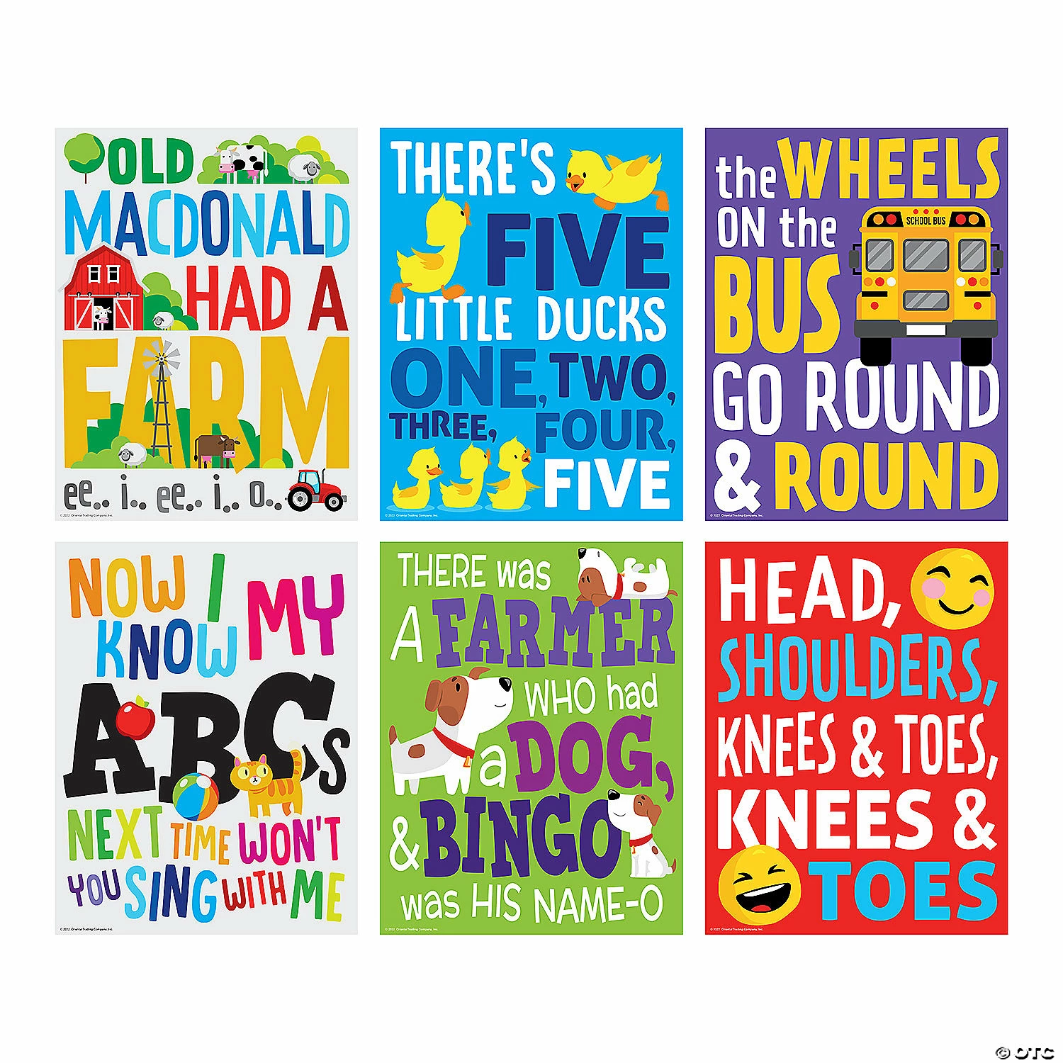 Best Sale โญ Classic School Song Posters - 6 Pc. ๐ 3 Best Sale โญ Classic School Song Posters - 6 Pc. ๐
