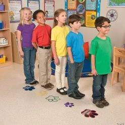 Cheap ❤️ Classroom Paw-Shaped Floor Decals - 22 Pc. 👍 -BTSE Shop classroom paw shaped floor decals 22 pc 13687240 a03