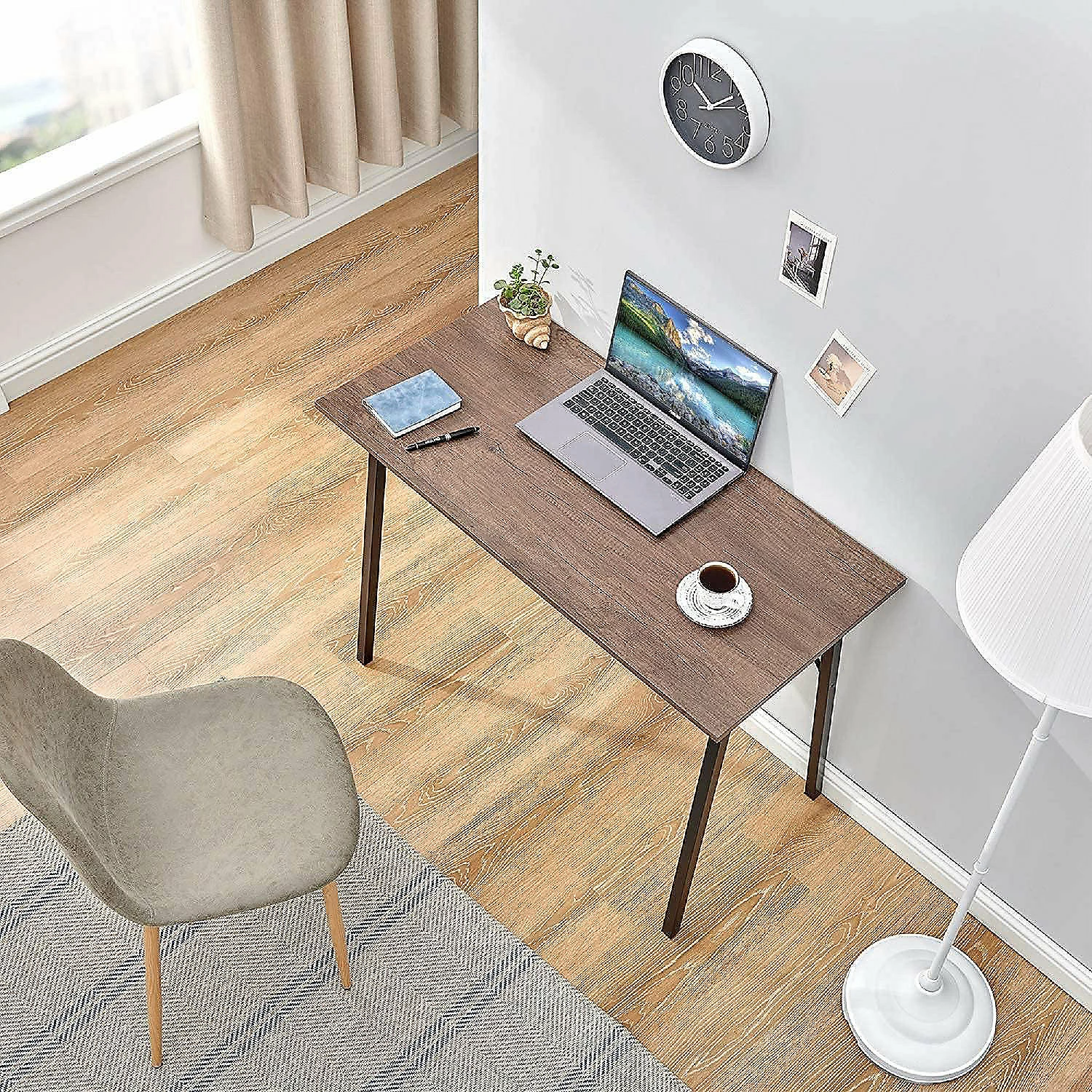 Deals โ Coavas Multifuntional Desk for Living Room, Dining Room, Home Office Metal Frame Rustic Brown, 40 ๐คฉ 5 Deals โ Coavas Multifuntional Desk for Living Room, Dining Room, Home Office Metal Frame Rustic Brown, 40 ๐คฉ - Image 3