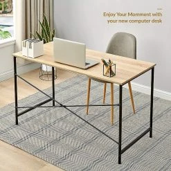 Cheapest ๐ Coavas Office Computer Desk Large Study Desk Simple Writing Table Workstation for Home, Oak Tabletop with Black Frame, 47 ๐ฅ 8 Cheapest ๐ Coavas Office Computer Desk Large Study Desk Simple Writing Table Workstation for Home, Oak Tabletop with Black Frame, 47 ๐ฅ -BTSE Shop coavas office computer desk large study desk simple writing table workstation for home oak tabletop with black frame 4714228650 a02NOWA