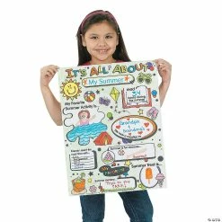 Best Pirce 😀 Color Your Own All About My 🌞 Summer Posters - 30 Pc. 🧨 7 Best Pirce 😀 Color Your Own All About My 🌞 Summer Posters - 30 Pc. 🧨 -BTSE Shop color your own all about my summer posters 30 pc 48 6784 a02